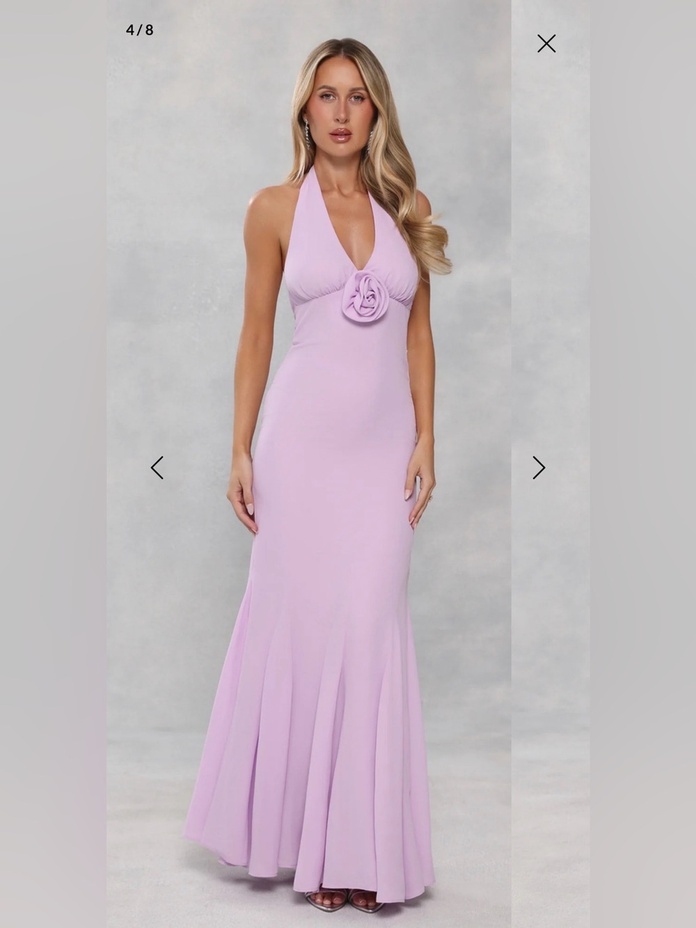Nwt Hello Molly Exclusive
Lavender Glow Halter Maxi Dress
Lilac size S